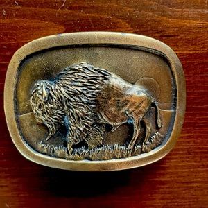 Buffalo belt buckle